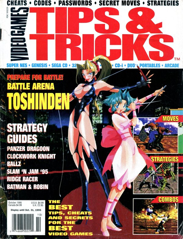 Tips & Tricks Issue 008 (October 1995) cover